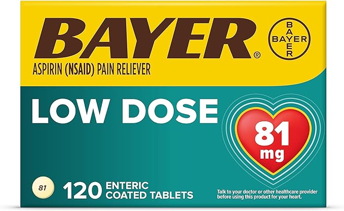 Bayer Aspirin Low Dose (aspirin 81 mg)