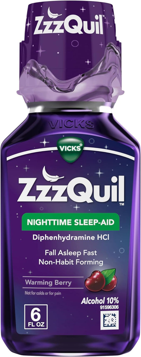 ZzzQuil Liquid (diphenhydramine 50mg/30mL)